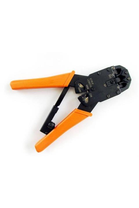 Mas MAS Maasco Ht-2008r (rj-10/rj-11/12/rj-45) Cırcırlı Konnektör Sıkma Pensesi