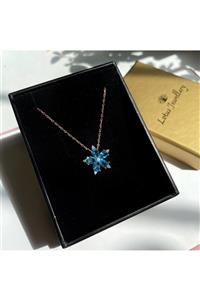 LOTUS JEWELLERY Yıldız Çiçeği Kolye - 925 Ayar Gümüş Kolye