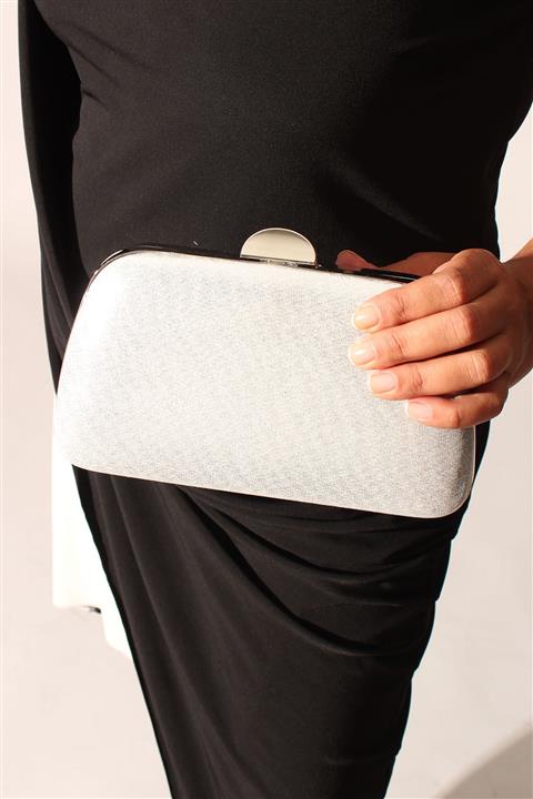 ROVIGO Sıvama Gümüş Kadın Çanta