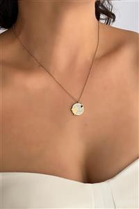 Çlk Accessories Çelik Pusula Figür Çelik Kolye Trkolye5698 B35003