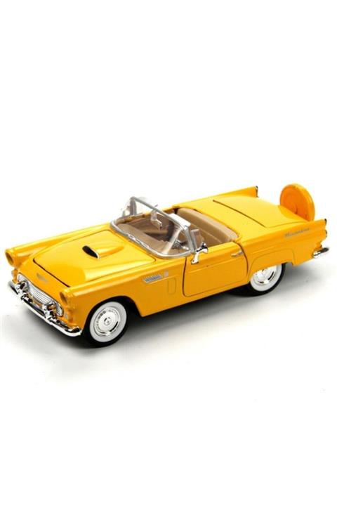 VARDEM OYUNCAK Motor Max 1:24 1956 Ford Thunderbird Diecast Model Araba Sarı