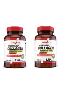 Nevfix Hidrolize Collagen ( Kolajen) Hyaluronic Acid 120 Tablet X 2 Kutu