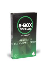 SBox Geceler Prezervatif 12'li Özel Kayganlaştırıcı 6'lı Paket