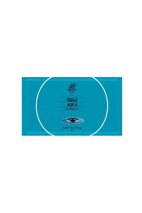 Rebul Aqua Kolonyalı Mendil Parfüm Esanslı 65° X 10 Adet