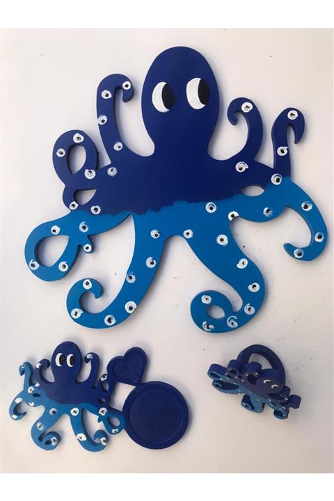 Sister Home Design Ahtapot Peçete Halkası & Peçete Yüzüğü