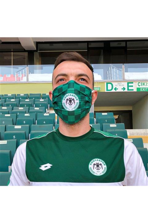 Konya Store Konyaspor Damalı Maske