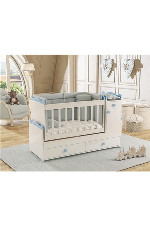 Patiko Furniture Büyüyen Beşik 60x165