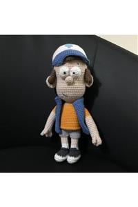 Kare Art Amigurumi Dipper.. Hediyelik Örgü Oyuncak. %100 El Üretimi. Yerli Üretim. Handmade.