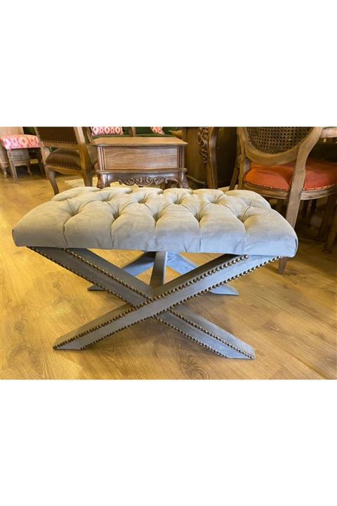 B Armuut Collectin Ceviz Ağacı Kapitöneli Puf Ench M-pu1