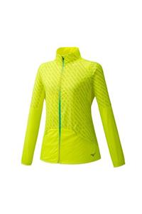 MIZUNO Reflect Wind Jacket Kadın Yağmurluk Sarı