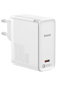 Baseus 100w Hızlı Şarj Aleti Cihazı Adaptör Type C Kablo Set Iphone X,xr,se 2020,xs,6,7,8 Plus Uyumlu