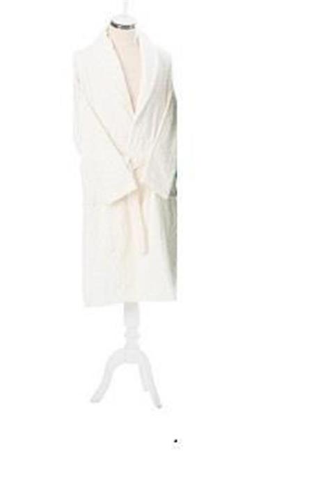 Özdilek Claret Şal Yaka Krem Bornoz