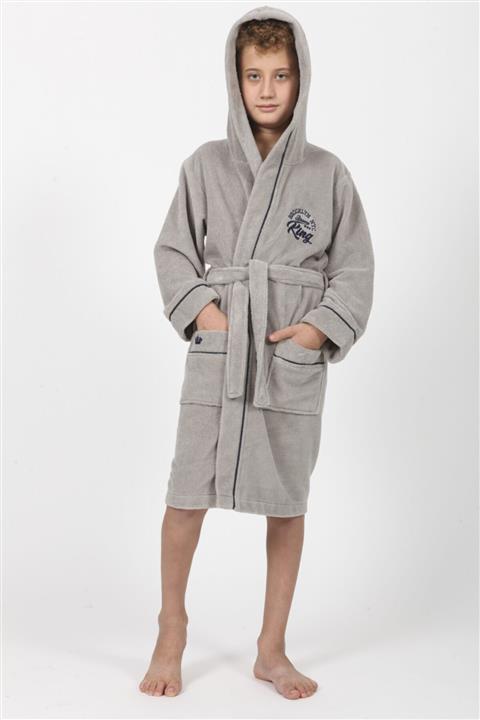 Nuşa Erkek Brooklyn Nyc King Nakışlı Bambo Cotton Bornoz