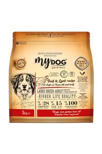 mydog %70 Tahılsız Sığır Ve Kuzu Etli Büyük Irk Köpek Maması 3 Kg