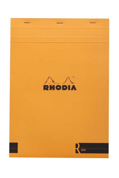 Rhodia A4 Çizgili Blok Turuncu Kapak 90gr 70 Yaprak