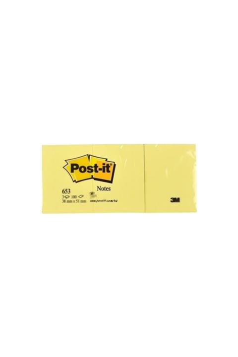 Postit Post-ıt 653 38x51 Mm Not Kağıdı