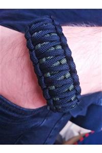 PARACORD DÜNYASI Unisex Paracord King Cobra Survival Bileklik