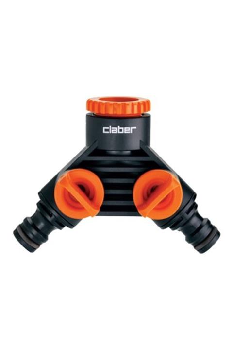 CLABER 8599 Musluk Adaptörü Duplex