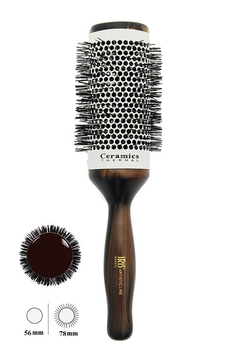 IRIS Ahşap Saplı Seramik Termal Fön Fırçası 56 Mm Extra Large 51031