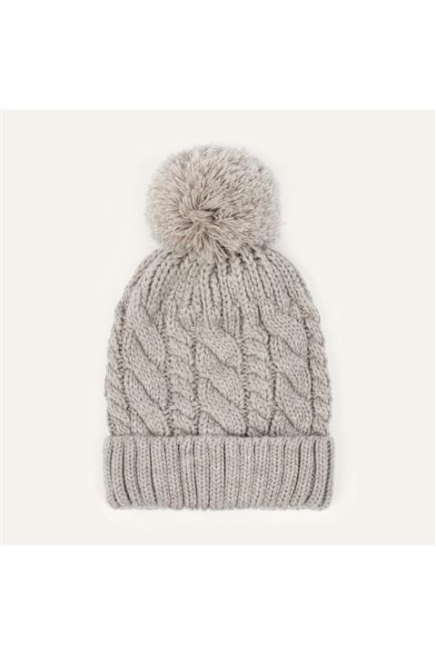 Mudo Ponpon Detaylı Örgü Bere