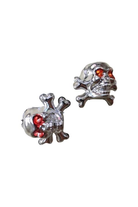 OEM Motor Subop Kapağı Kuru Kafa Desenli 2li