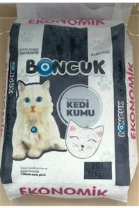 YEŞİL BONCUK Bentonit Beyaz Kedi Kumu 20 Lt