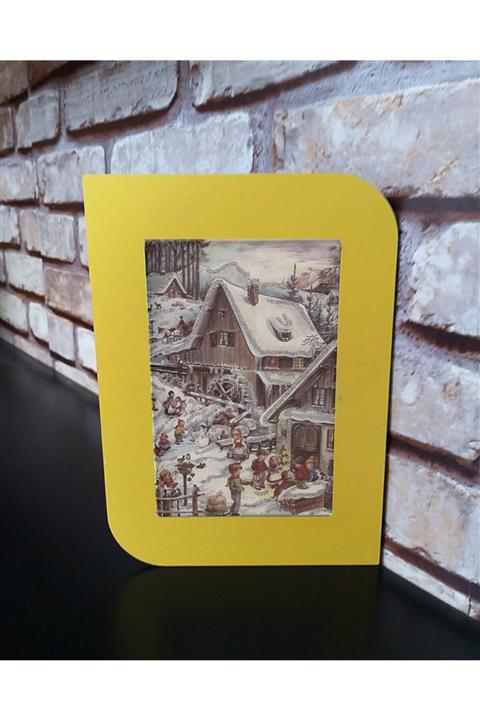 As Manolya 10x15cm Ahşap Çerçeve