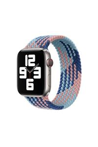 WIWU Apple Watch 40mm Kordon Wiwu Braided Solo Loop Contrast Color Medium Kordon