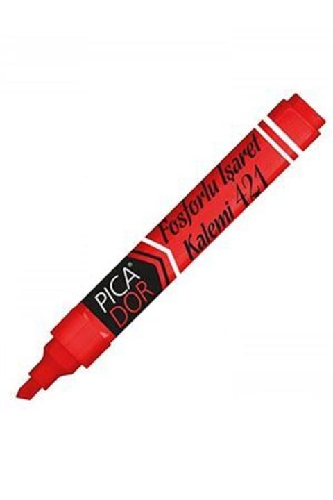 Picador Fosforlu Kalem 421 Kırmızı