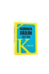 easyso 4e Almanca Sözlük Cep Tipi Plastik 1.hamur Karatay Yayınevi 153-08-3772