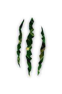 Çınar Extreme Yırtılma Efektli Elektric Monster Reflektörlü Sticker