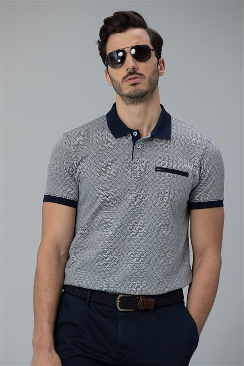 Lufian Sammar Spor Polo T- Shirt Lacivert