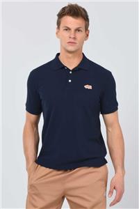 ECKO UNLTD Erkek Lacivert Üç İplik Italy Polo Polo Yaka T-shirt