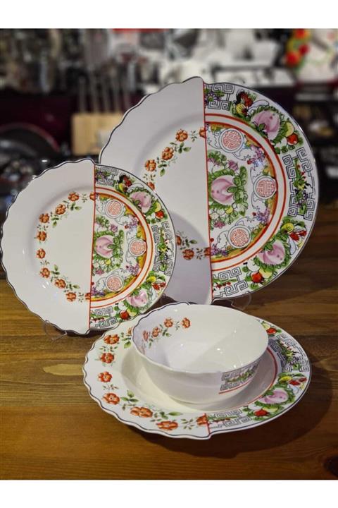 Royal London Chrıstına  Bone Yemek Takımı 24 Parça 6 Kişilik