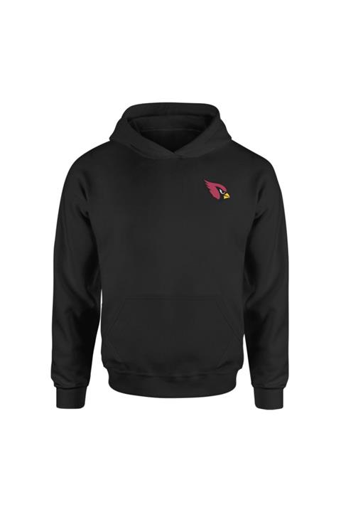 NSJ SPORTIVE Unisex Siyah Arizona Cardinals Superior Logo Hoodie