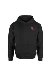 NSJ SPORTIVE Unisex Siyah Arizona Cardinals Superior Logo Hoodie