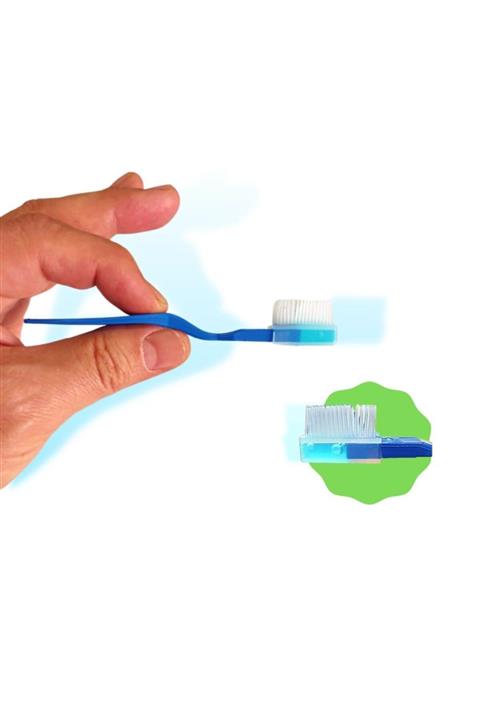 EASYBRUSH Kendinden Macunlu Dünya'nın En Küçük Diş Fırçası 50'li Paket