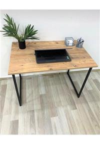 DenizAhşapDizayn Çalışma Masası 60x90 Cm Bilgisayar Masası Ofis Ders Yemek Masası Çam