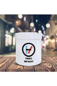 Asilmeydan Twenty One Pilots Grup Logo Baskılı Küllük Kül Tablası Kl245