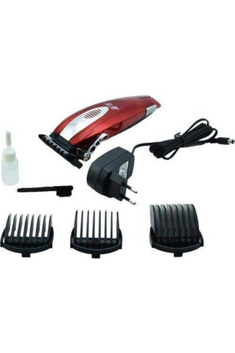 movzer Red Monster- Rfcd-1288 Güçlü Motor Şarjlı Saç Ve Sakal Tıraş Makinesi