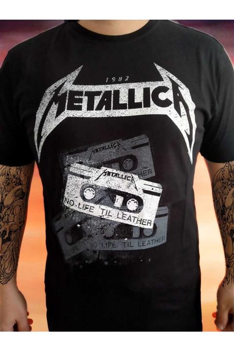 HeavyTrend Metallica No Life ‘til Leather Unisex Tişört