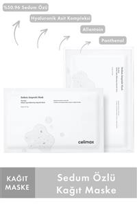 Celimax Sedum Özü İçeren Yoğun Nemlendirici Kağıt Maske Sedum Aqua Balancing Ampoule Mask(23ml)
