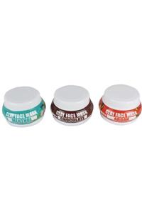 MCK 3'Lü Clay Face Mask Menthol - Chocalete - Argan Yağlı Killi Yüz Maskesi