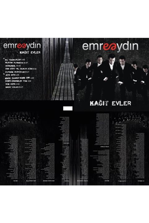 Ucuz Plak & Pikap Hediyelik Eşya Emre Aydın Kağıt Evler Plak