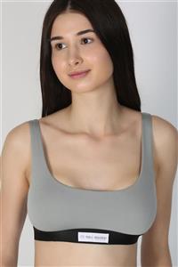 IT'S MANJI Manji Soft U-back Bra Grey