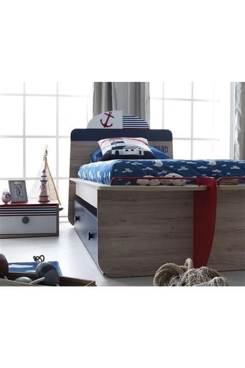 Yeni Konsept New Ocean Başlıklı Karyola 90x190 Cm