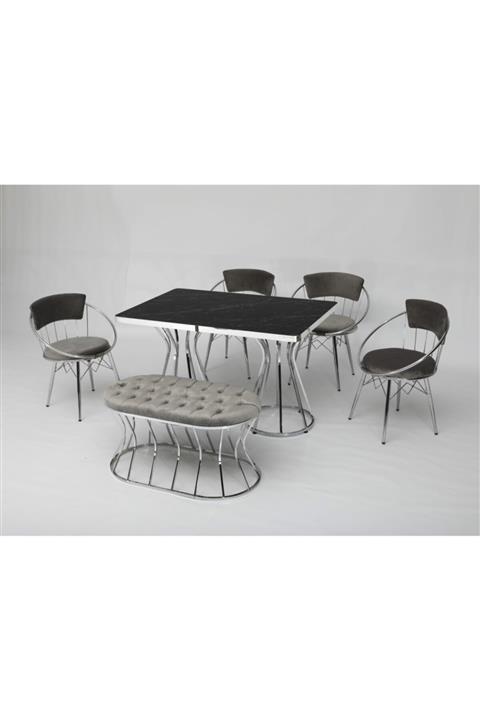 BY ORHAN GÜZEL Uzay Silver Masa Takımı1