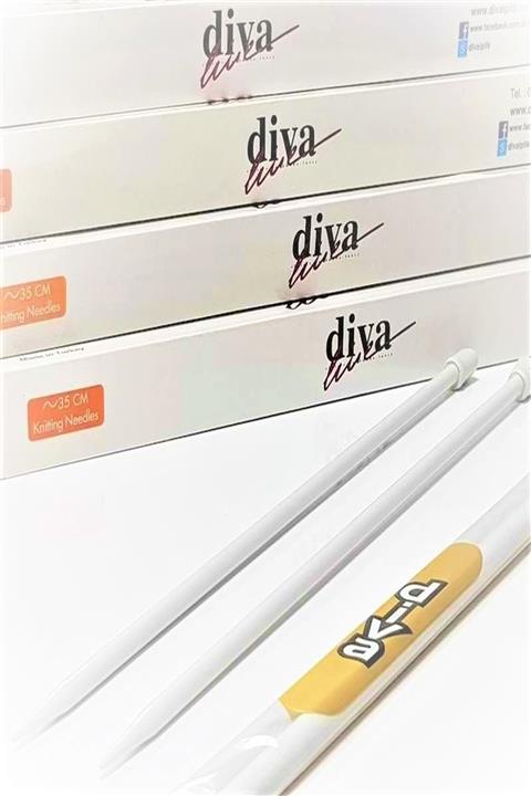 Diva İplik Diva Klasik Örgü Şiş 35 cm No:2,5