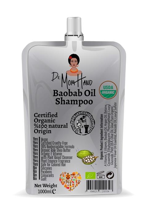 Dr. Mom Hand Baobab Yağı Bitkisel Şampuan 1000ml