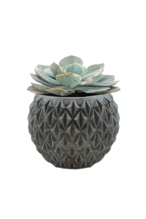 Hobizubi Beton Saksı Silikon Kalıp - 137